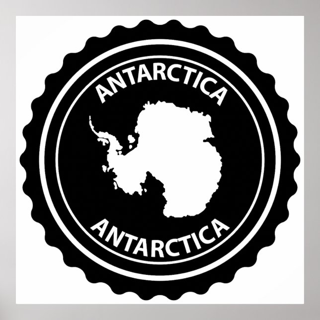 Póster Antártida (Frente)