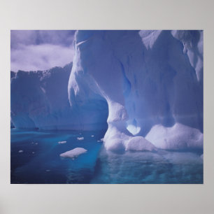 Póster Antártida. Paisajes de hielo antártico 3