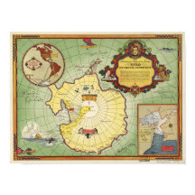 Antártida - Segunda Expedición Mapa de la Anquila