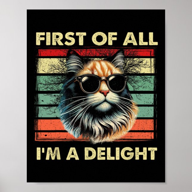 Póster Ante Todo Soy Un Delicia  (Frente)