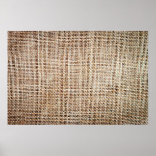 Póster Antecedentes de burlap hessian 