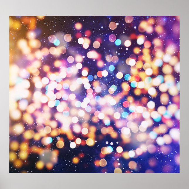 Póster Antecedentes de navidades: purpurina de vacaciones (Frente)