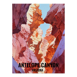 Póster Antelope Canyon, Arizona