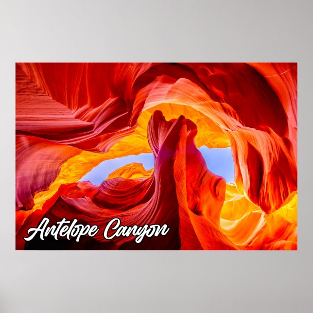 Póster Antelope Canyon, Page, Arizona, Estados Unidos (Frente)