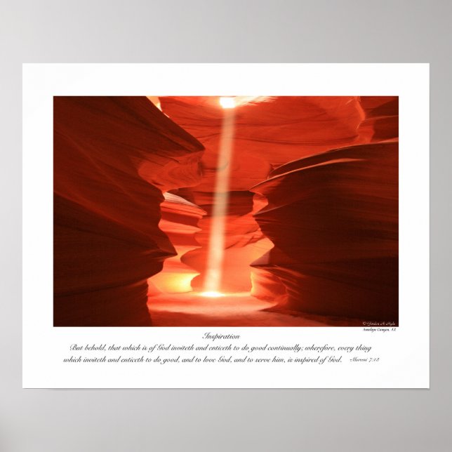 Póster Antelope Canyon Poster (Frente)
