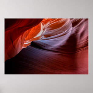Póster Antelope canyon sandstone