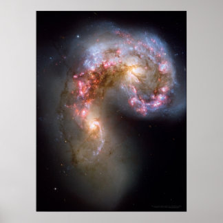Póster Antenas Galaxies 18x24 (21x28)