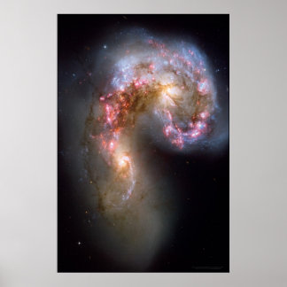 Póster Antenas Galaxies 20x30 (21x28)