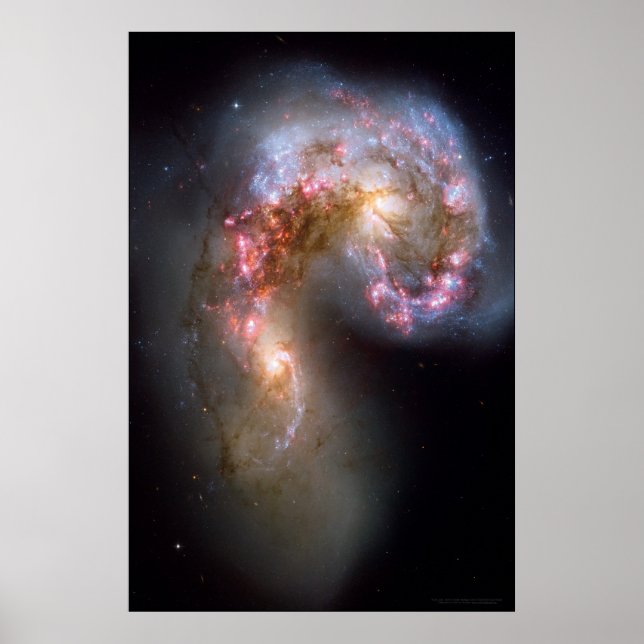 Póster Antenas Galaxies 20x30 (21x28) (Frente)