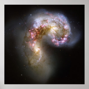 Póster Antennae Galaxies poster