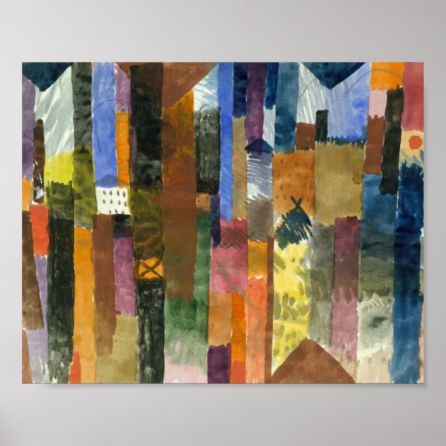 Póster Antes de la ciudad: Paul Klee 1915 (Frente)