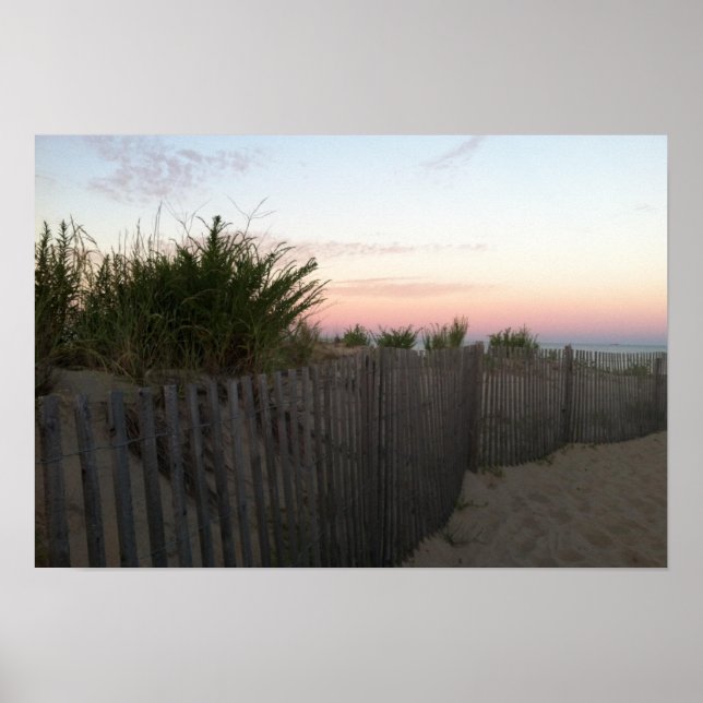 Póster Antes de Sunrise Rehoboth Beach (Frente)