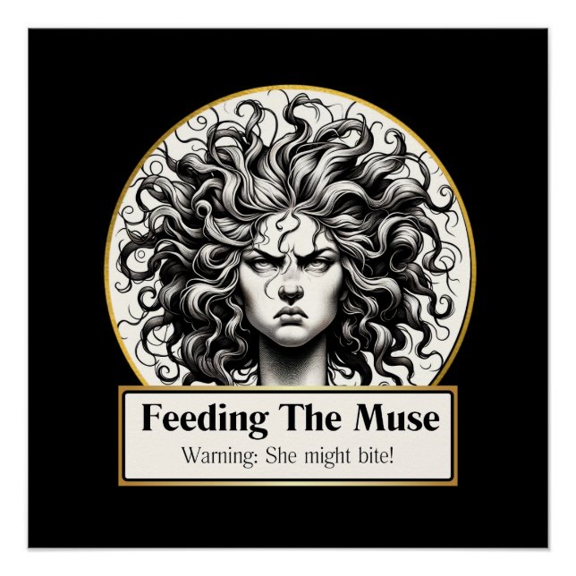 Póster Antes del café: Las crónicas grumpy muse (Anverso)