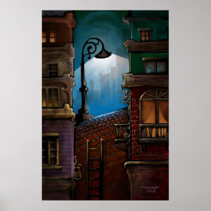 Póster Antes del tren de J. Matthew Root