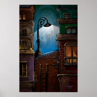 Póster Antes del tren por J. Matthew Root