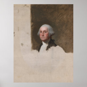 Póster Anthaeneum George Washington Primer Presidente de 