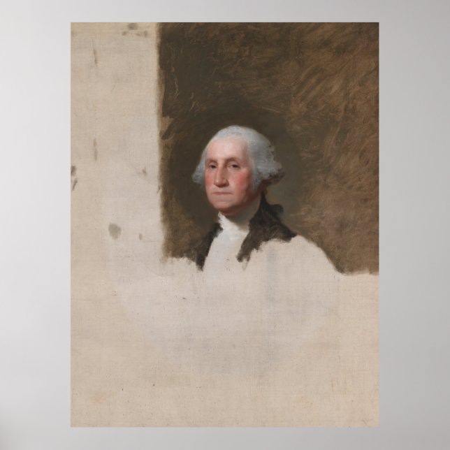 Póster Anthaeneum George Washington Primer Presidente de  (Frente)