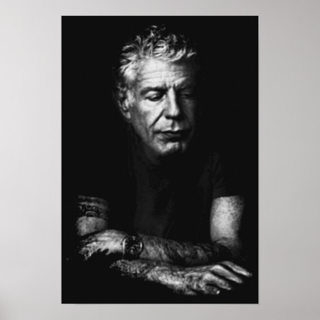 Póster Anthony Bourdaim (Frente)