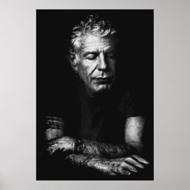 Póster Anthony Bourdaim (Frente)