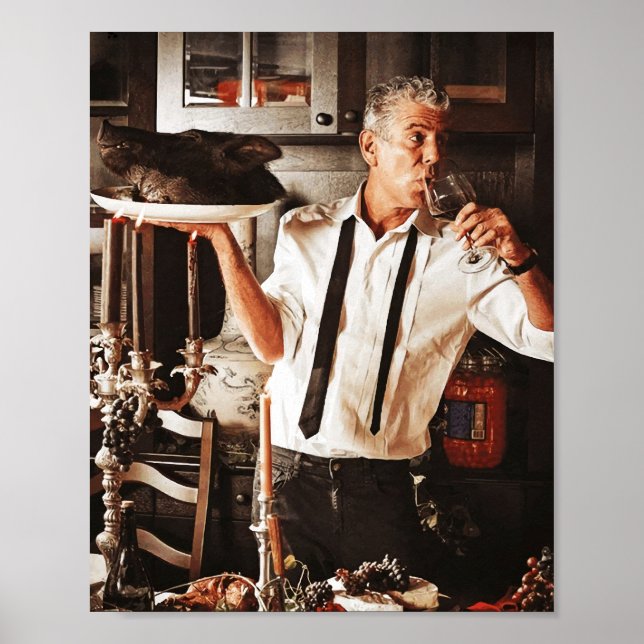 Póster Anthony Bourdain1 (Frente)