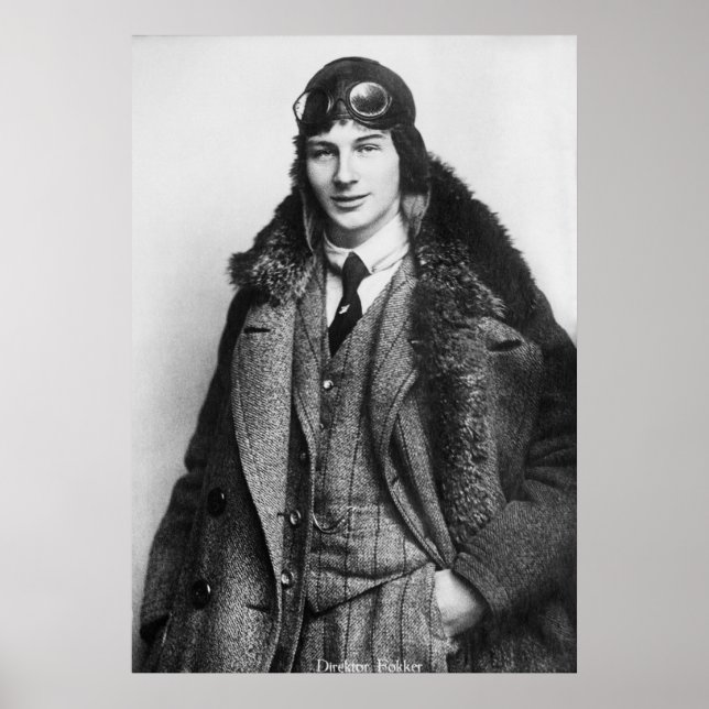Póster Anthony Fokker (Frente)