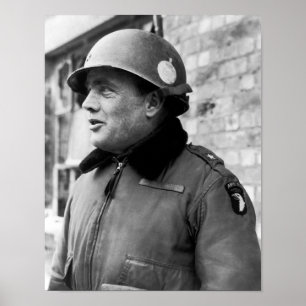 Póster Anthony McAuliffe - Batalla del Grande