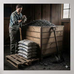 Póster Anthracite Coal Aftermath