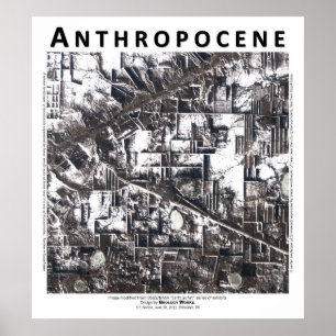 Póster Anthropocene II - Día de invierno, Kazakahstan