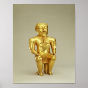 Póster Anthropomorphic lime flask