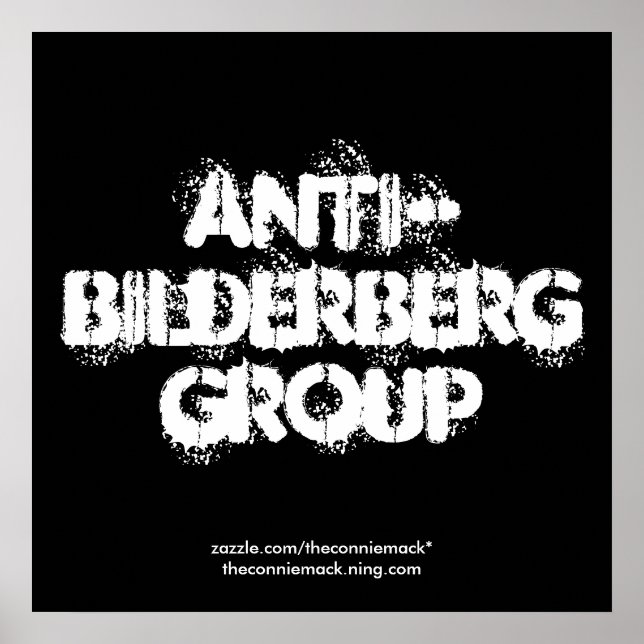Póster Anti-Bilderberg II Poster (Frente)
