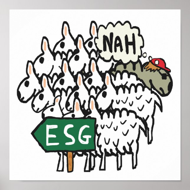 Póster Anti ESG (Frente)