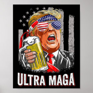 Póster Anti Joe Biden Ultra Maga 4