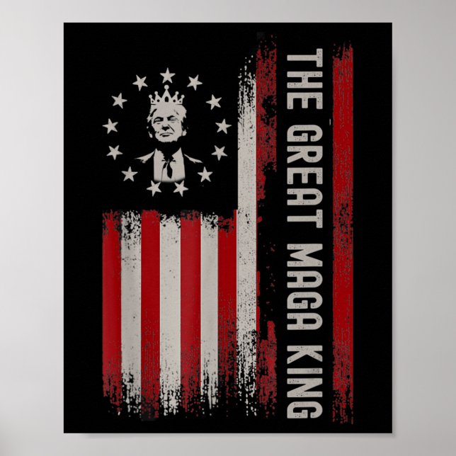 Póster Anti Joe Biden Ultra Maga El Regreso De La Gran (Frente)