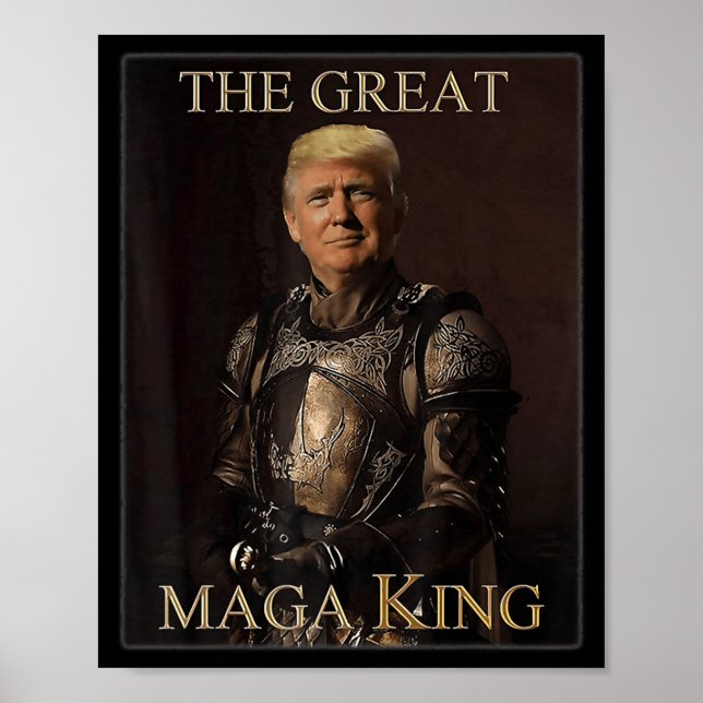 Póster Anti Joe Biden Ultra Maga El Regreso De La Gran (Frente)