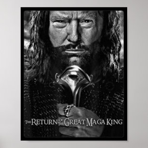 Póster Anti Joe Biden Ultra Maga El Regreso De La Gran