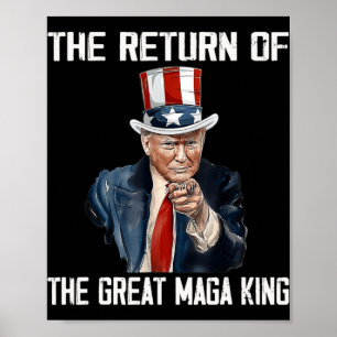 Póster Anti Joe Biden Ultra Maga El Regreso De La Gran