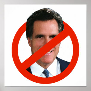 PÓSTER ANTI MITT ROMNEY