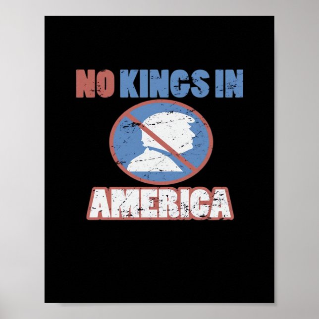 Póster Anti- No Kings In America Classic (Frente)