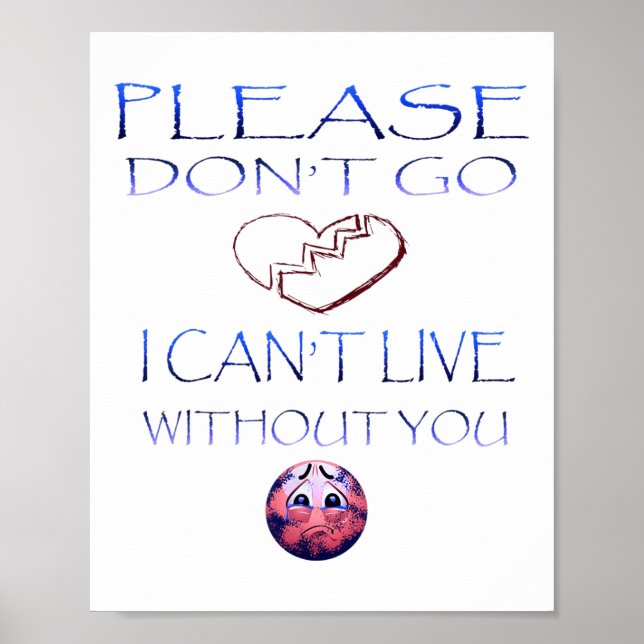 Póster Anti Suicide  (Frente)