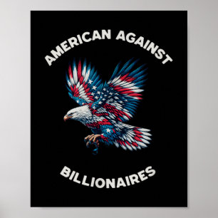 Póster Anti-trump Anti-billonario norteamericano