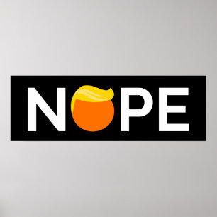 Póster Anti-Trump: edición no-abierta