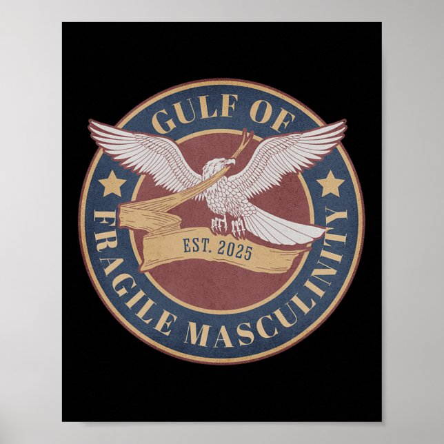 Póster Anti Trump, Feminist, Gulf Of Mexico, Never Trump  (Frente)