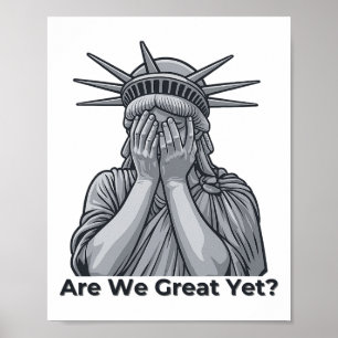 Póster Anti-trump ¿Ya somos geniales?