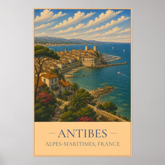 Póster Antibes (Frente)