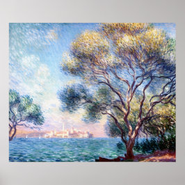 Póster Antibes de la mañana