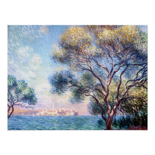 Póster Antibes de la mañana (Anverso)
