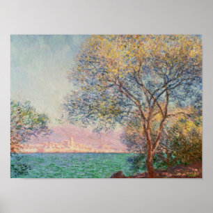 Póster Antibes por la Mañana