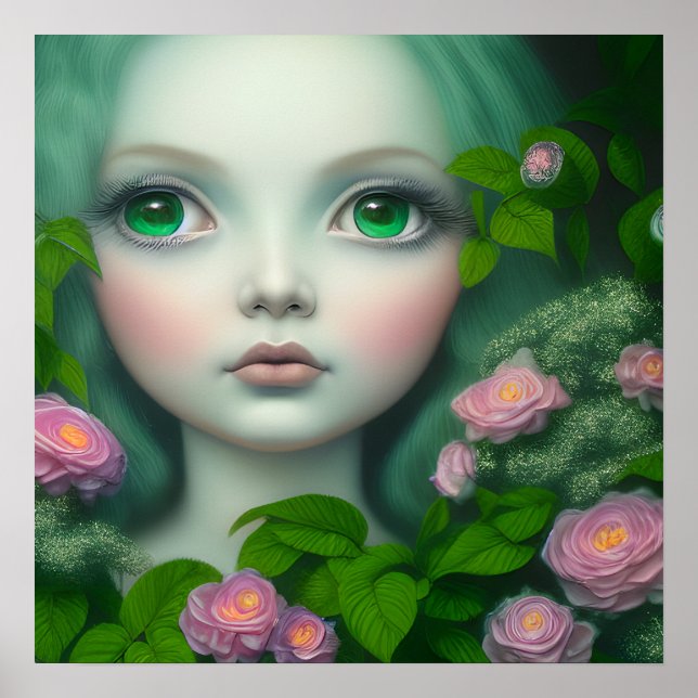 Póster Antidote Ivy Green Eyed Chica (Frente)