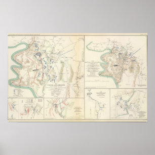 Póster Antietam, Suffolk, Gettysburg