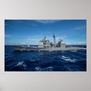 Póster Antietam USS (CG 54)